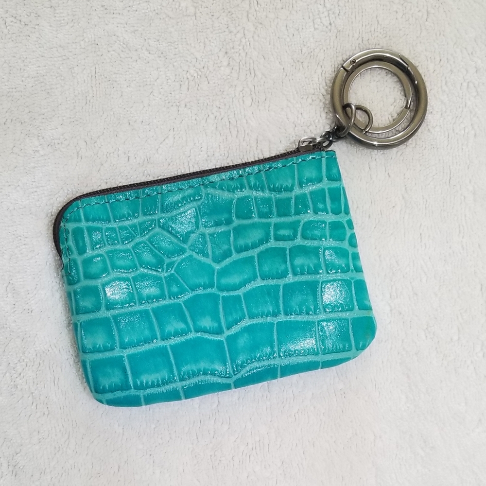 Patricia Nash "Norcia" Leather Coin Pouch